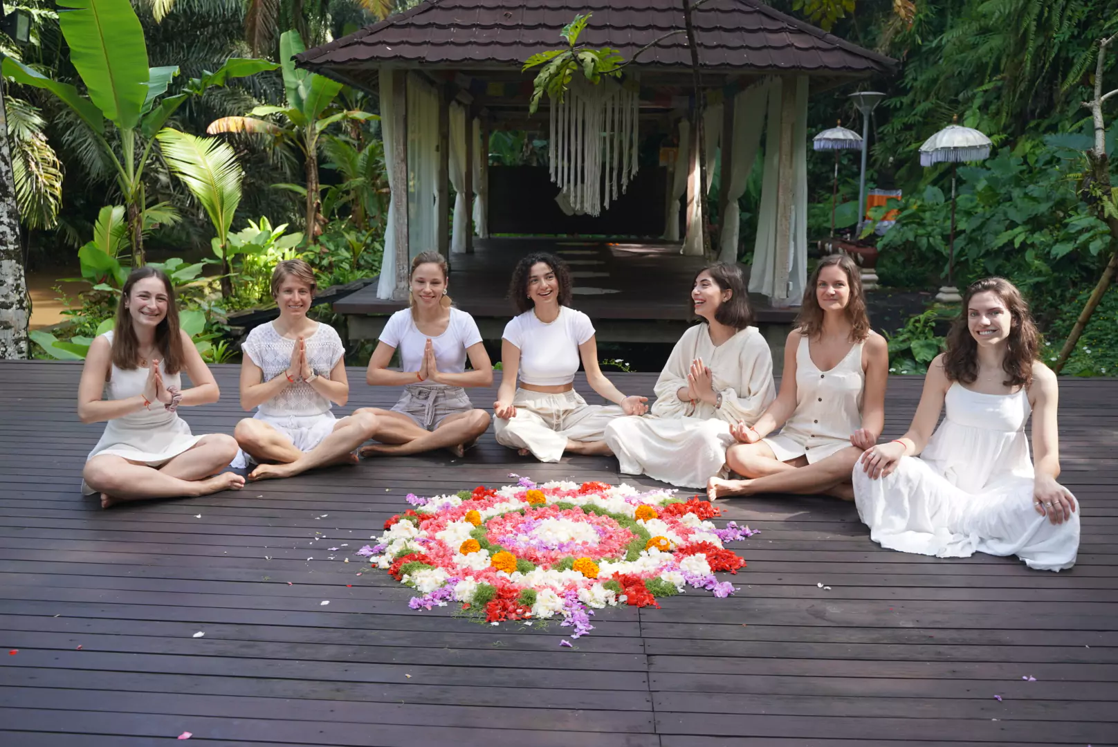 Hawan Ceremony In Yoga School Bali