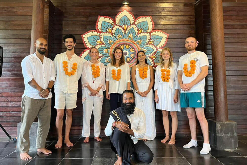 Yoga Students With Maa Shakti Yog Yoga Teachers